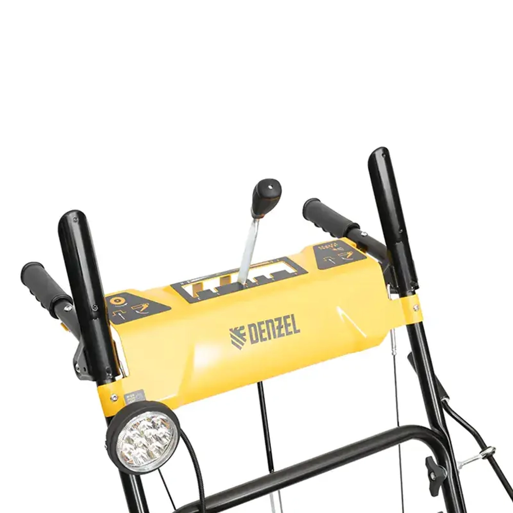DENZEL SBM 610 снегоуборщик бензиновый 7 л.с. ковш 61 см, выброс 15 м, 4 вперед/2 назад 97653