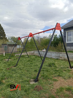 Монтаж уличных качелей Sv Sport Maxi х 2