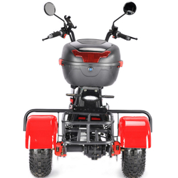 Электротрицикл WHITE SIBERIA TRIKE MINI RED 1500W