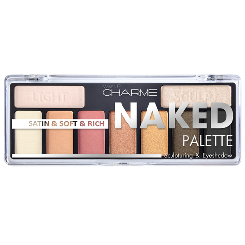 Charme Палетка теней для век 9 в 1 тон-901 (Нюдовый)