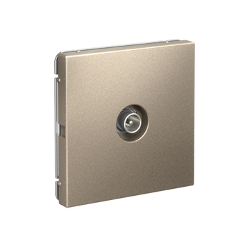 Розетка телевизионная проходная TV ArtGallery 4дБ механизм шампань SE GAL000592