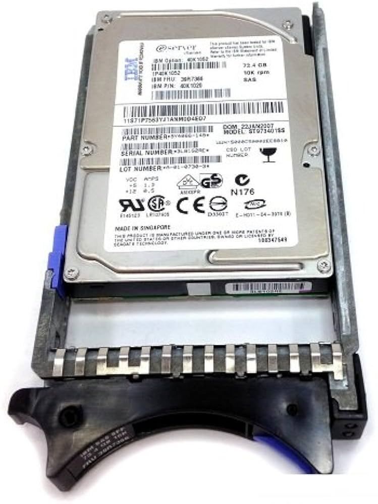 Жесткий диск IBM 73GB 2.5&quot; SFF 10K SAS HS 40k1020