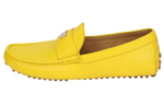 GUCCI Gommino Loafers Men"s Yellow
