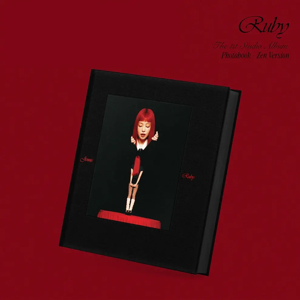 Альбом JENNIE (BLACKPINK) - The 1st Studio Album Ruby