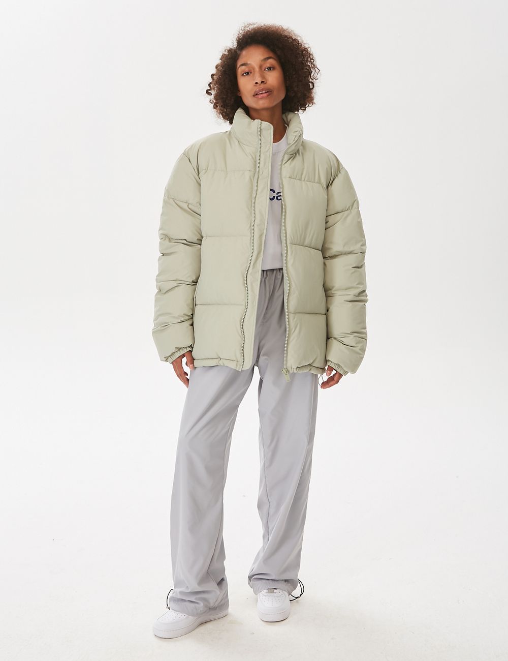 Пуховик ZNY Basic Хаки