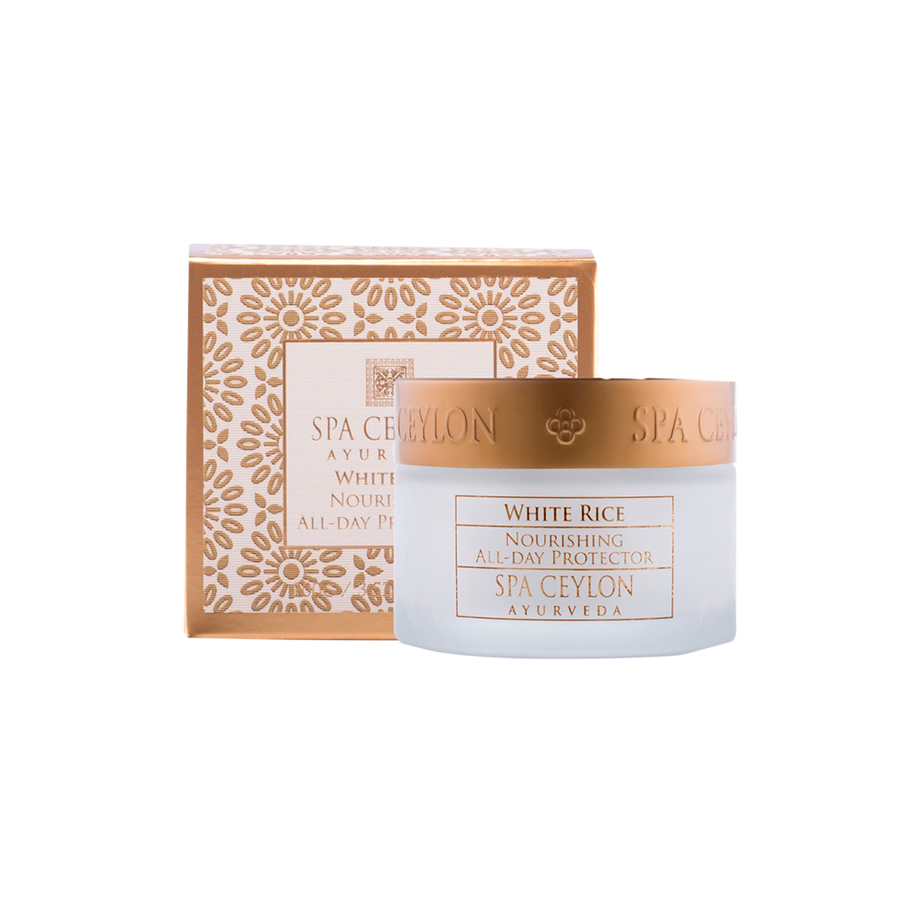 Легкий дневной питательный крем "БЕЛЫЙ РИС" (100гр)