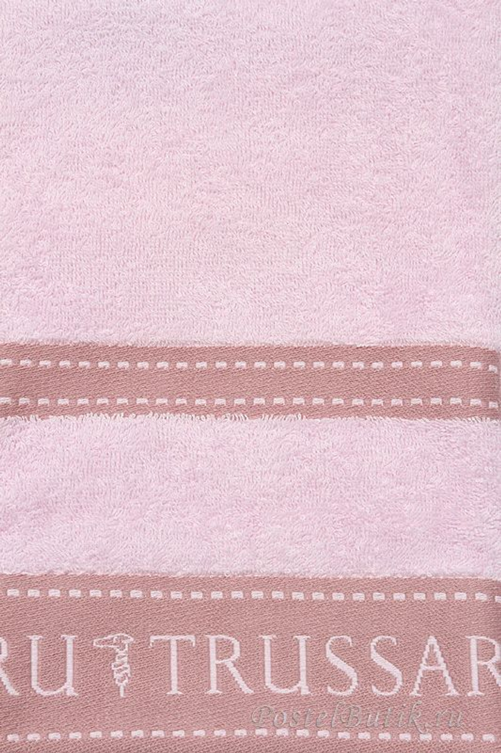 Набор полотенец 2 шт Trussardi Golf розовый