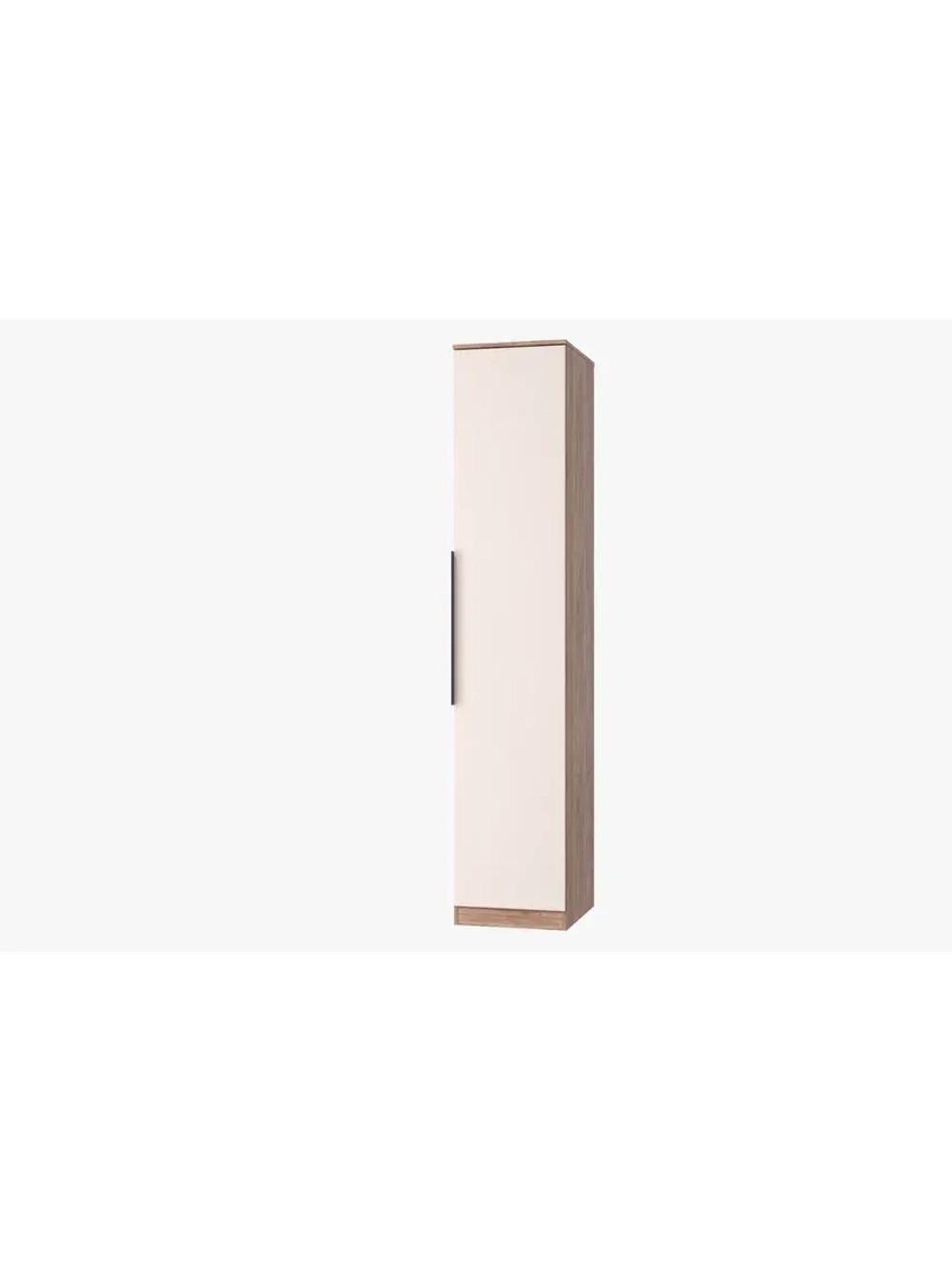 Шкаф-пенал с полками Бежевый 45х58х227 см