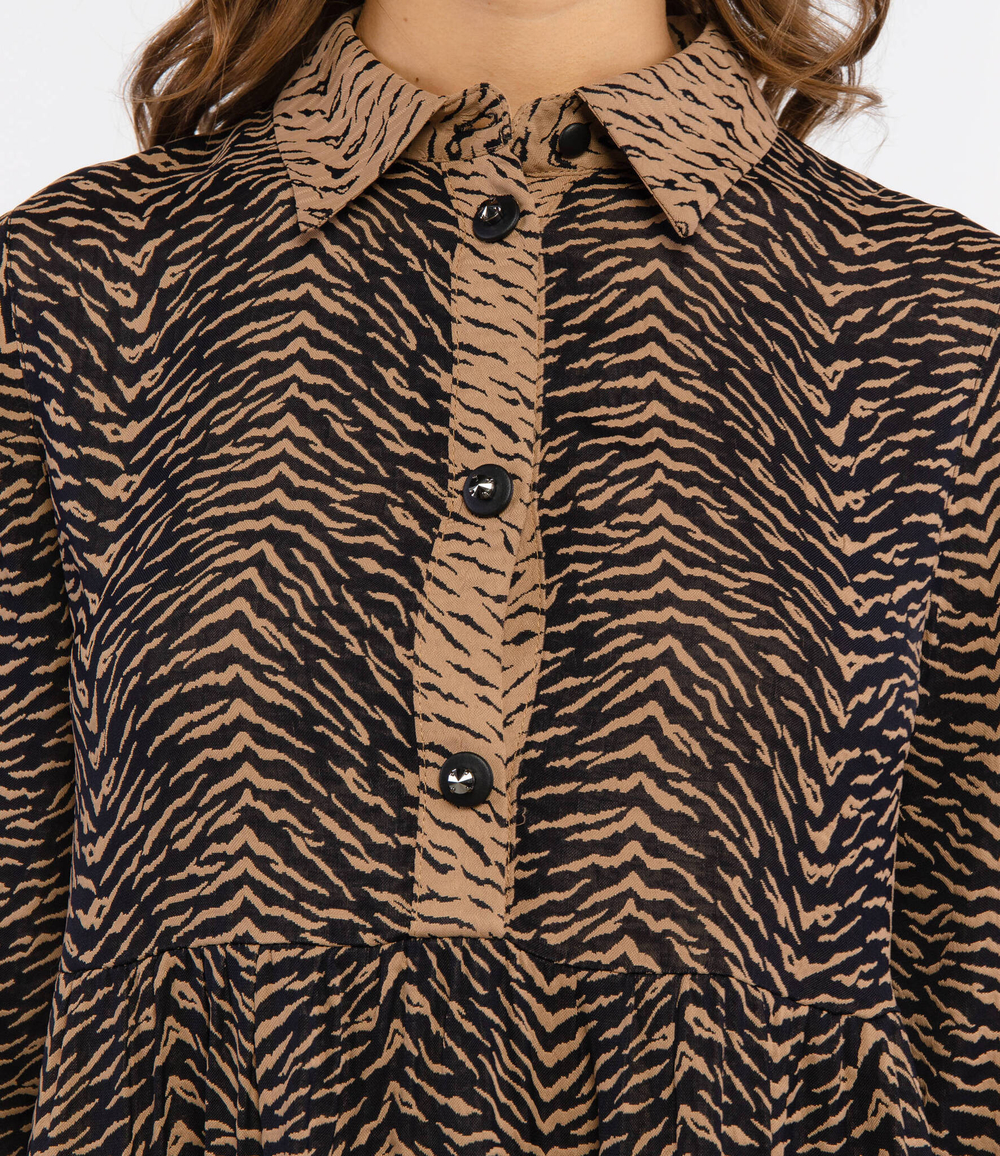 платье visitation Pinko - светло-коричневый(1G16GJ Y78G)