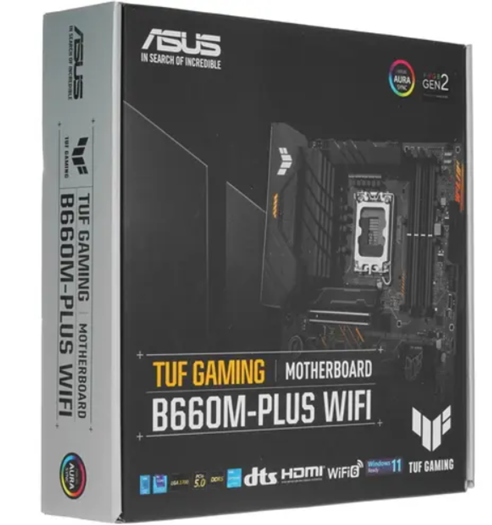 Материнская плата mATX ASUS TUF GAMING B660M-PLUS WIFI