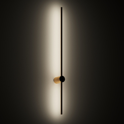 DK5014-SG Бра 1000 мм, 3000К, IP20, 12 Вт, матовое золото