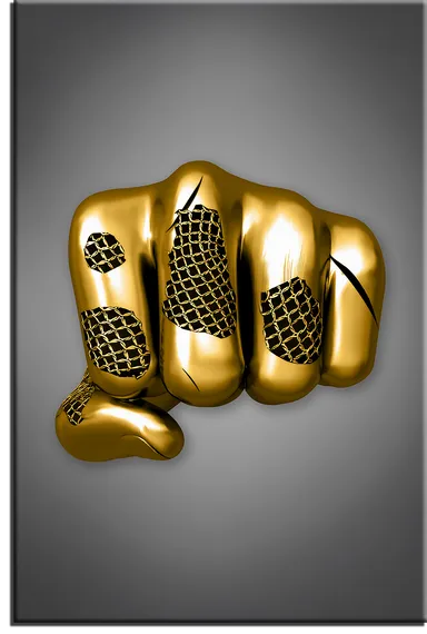 Постер "Металлический кулак"