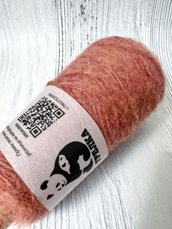 Пряжа для вязания альпака теплая пушистая