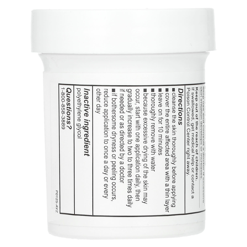 De La Cruz, мазь против акне, с серой (10%), максимальная эффективность, 73,7 г (2,6 унции)