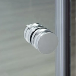 Душевой уголок WasserKRAFT Vils 56R19 100х100 стекло прозрачное/профиль серебро
