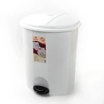 Ведро для мусора с педалью 18л (Эльфпласт) (Р)