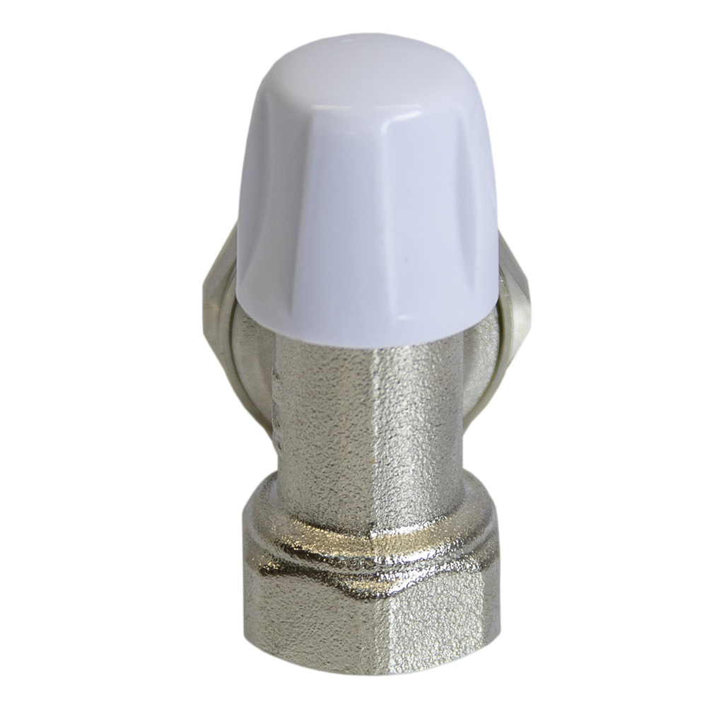 КЛАПАН термостатический со сгоном 1/2'' угловой O-ring