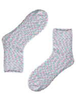 Мягкие женские носочки Soft (Размер: 25) (Цвет: розовый с серым)