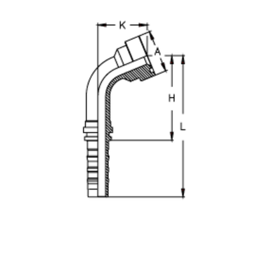 Фитинг DN 32 SFS CAT 1.1/4 54 (67) CS TIEFFE