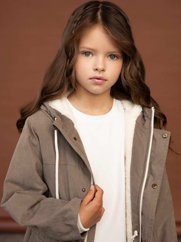 Парка демисезонная на меху 