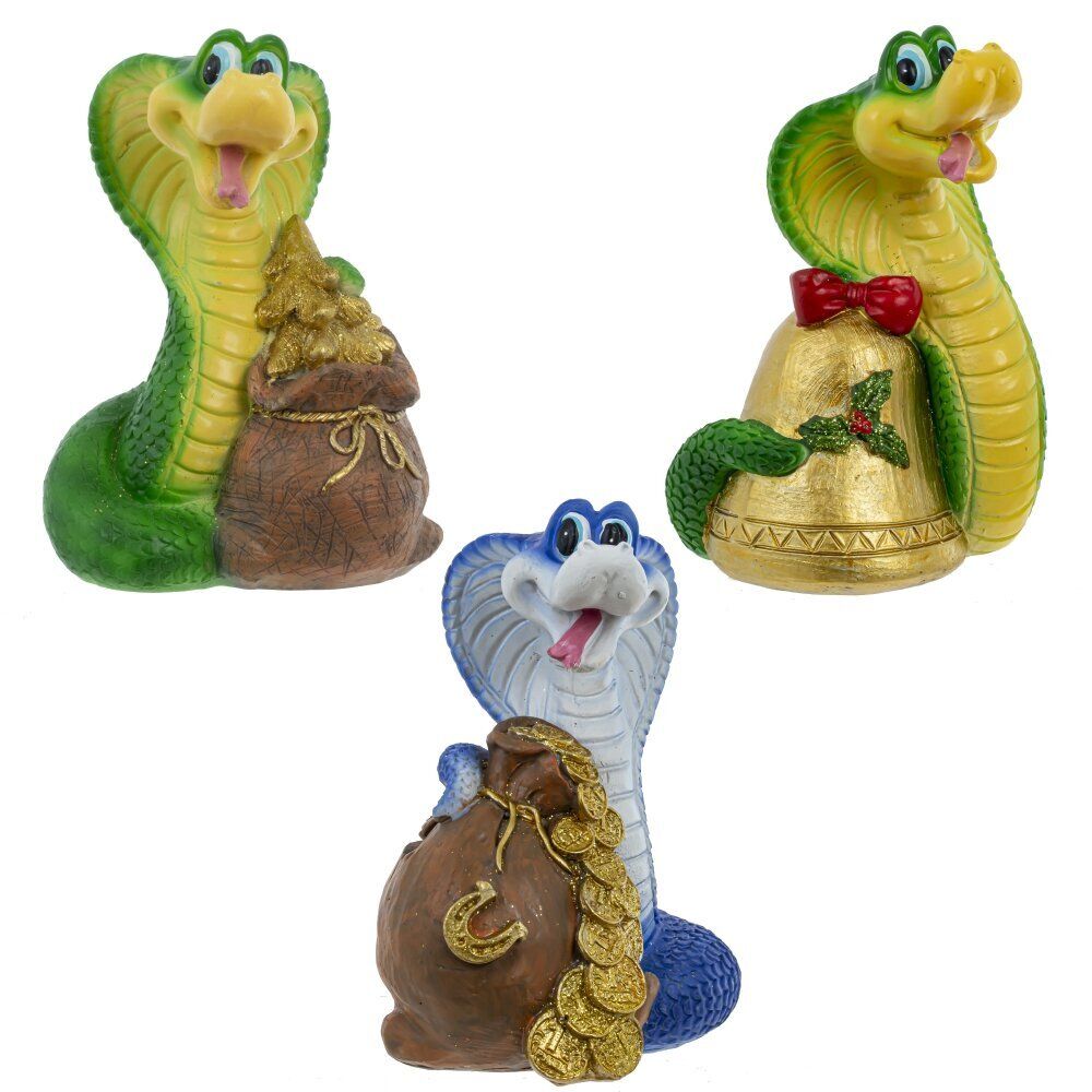 GAEM Копилка "Змея", L10 W7 H12 см, 3в.