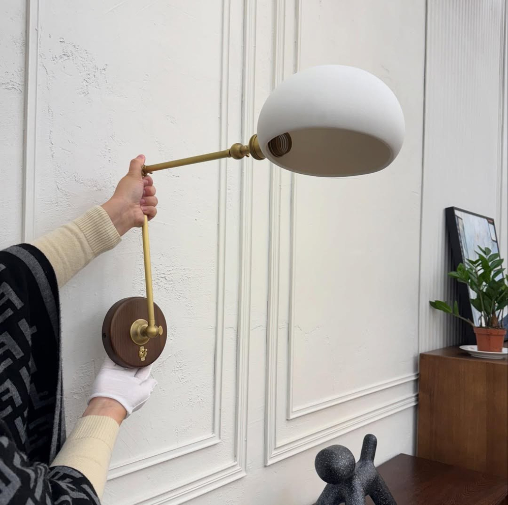 Настенное бра в винтажном стиле 🤍