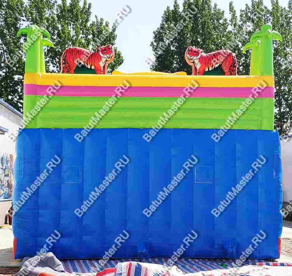 Коммерческий батут "Тигриная страна 2" 9,5*6*5,8 м