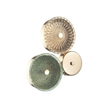 Настенный светодиодный светильник 5412/14WL золото/желтый/зеленый Caramella Odeon Light Exclusive