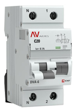 Автомат дифференциальный EKF rcbo6-1pn-20C-100-ac-av