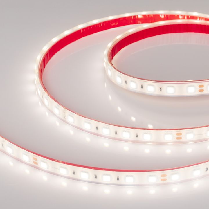 Светодиодная влагозащищенная лента Arlight 14,4W/m 60LED/m 5060SMD дневной белый 5M 034034