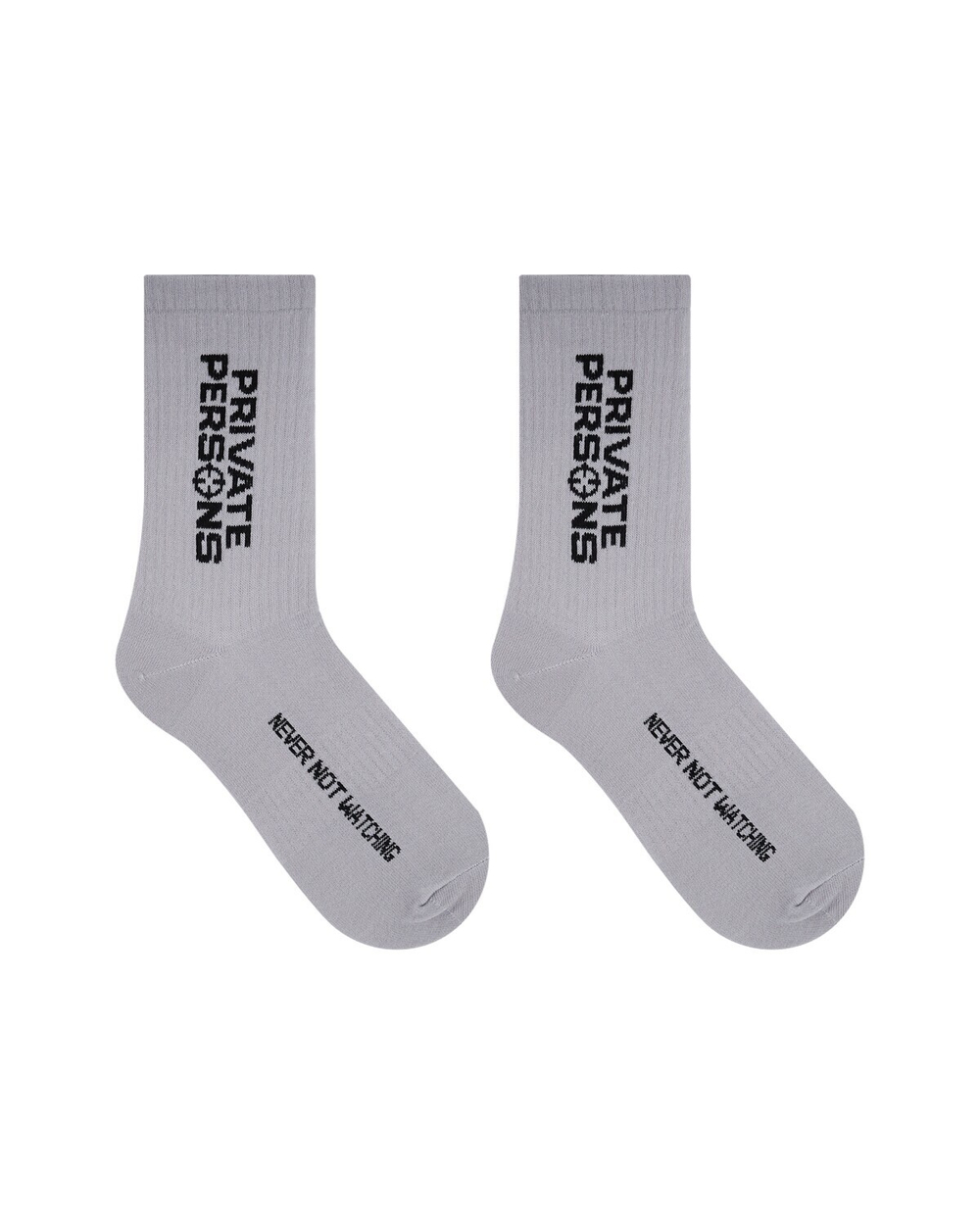 PP LOGO SOCKS GREY