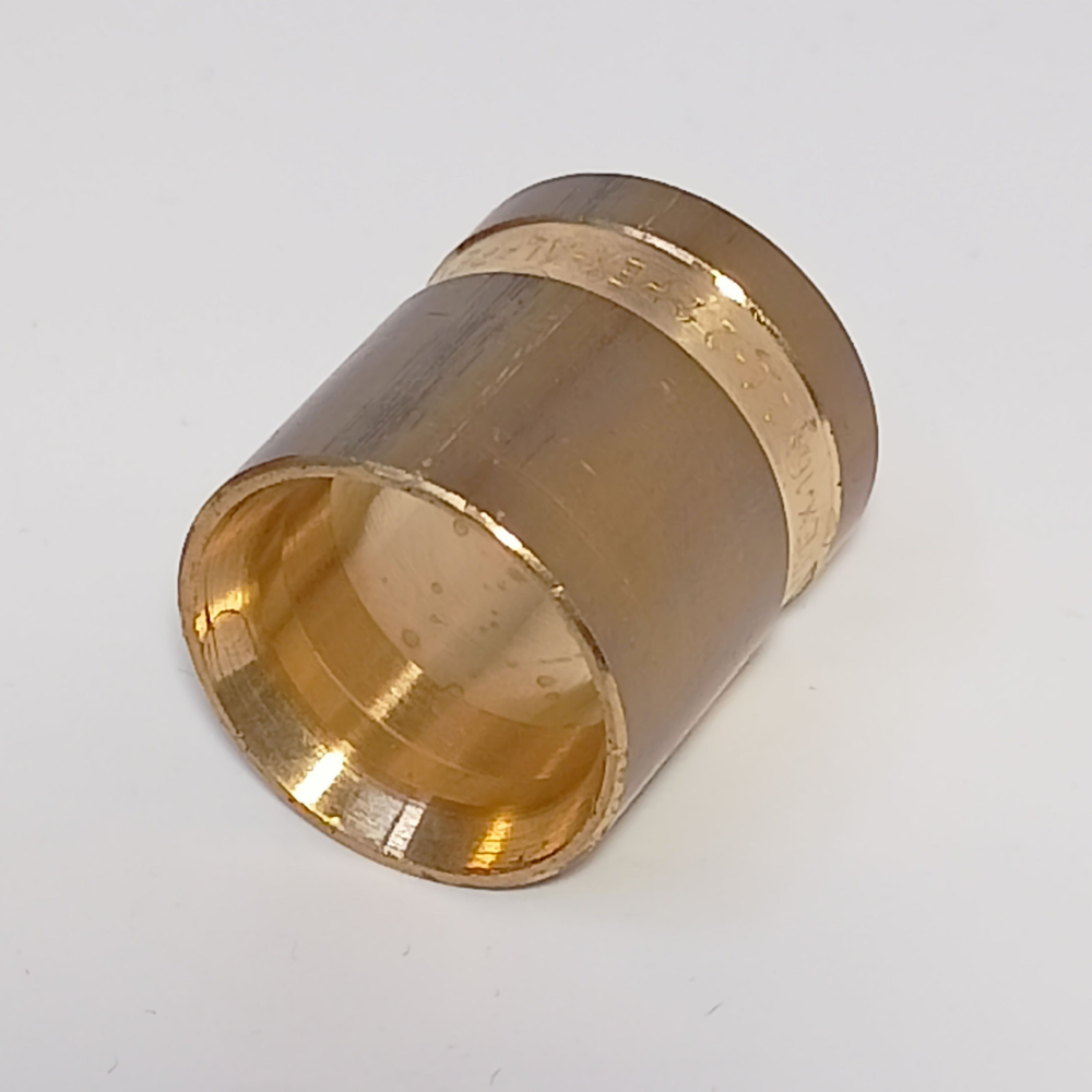 Монтажная гильза Stout 16 мм. для труб из сшитого полиэтилена аксиальная/желтая