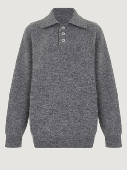 Поло с пуговицами