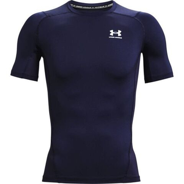 Мужская теннисная футболка Under Armour Men's HeatGear Armour Short Sleeve - небесный