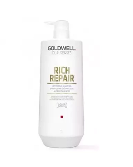 Goldwell Dualsenses Rich Repair Restoring Shampoo - Восстанавливающий шампунь для поврежденных волос 1000 мл