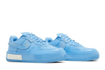 Кроссовки Nike Air Force 1 Low Fontanka "University Blue" (Женская размерная сетка)