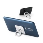 GEORGES. Кольцо-держатель для смартфона Серебристый сатин