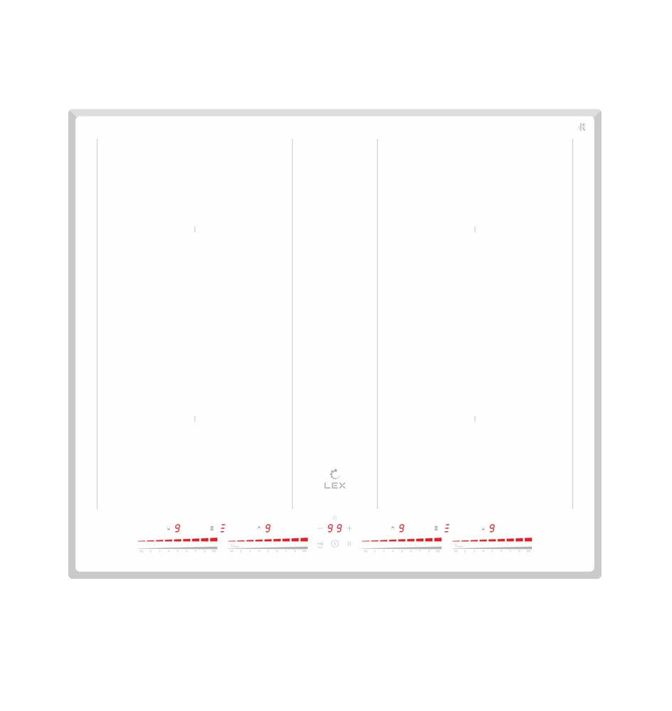 Варочная поверхность Lex EVI 641С WH Варочная поверхность Lex EVI 641С WH