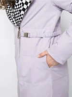 Куртка зимняя удлиненная с капюшоном