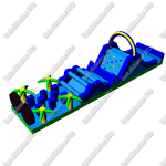 Надувная полоса препятствий "Испытание"