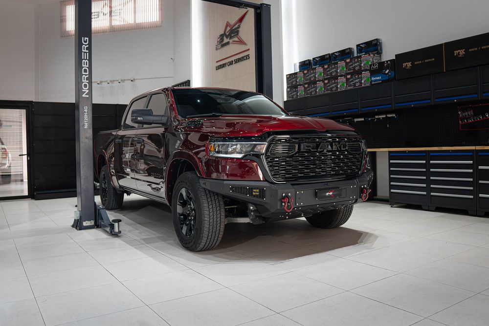 Бампер силовой передний BMS PRO-Line для Додж РАМ 1500 2024-2026