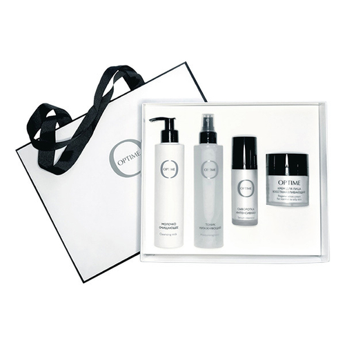 Набор косметики для нормальной и жирной кожи лица Optime Set №8