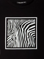 Черный лонгслив рукав три четверти