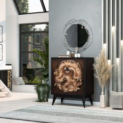 Комод Яблоко Евы с 3 ящиками Найт