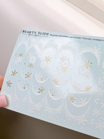 Слайдеры для маникюра фольгированные