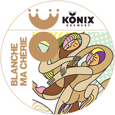 Пиво Коникс Бланш Ма Шери / Konix Blanche Ma Cherie 20л - кег