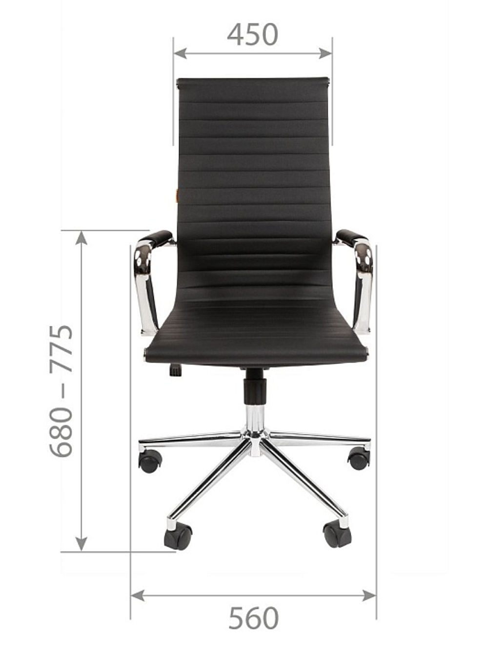 Офисное кресло CHAIRMAN 755, экокожа