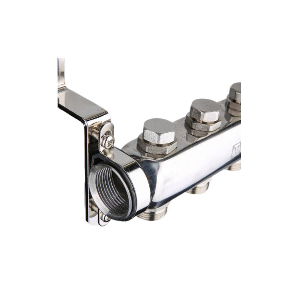 Коллекторная группа Valtec 1" евроконус 3/4" на 10 выходов