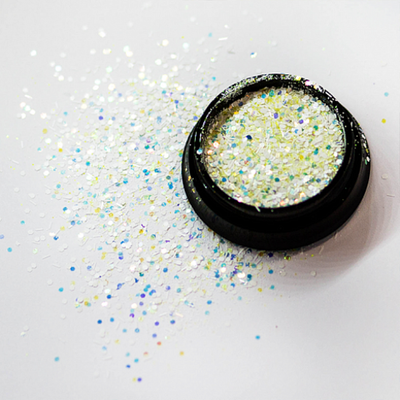 АФН, Глиттер "Megamix" в черной банке QTB19, 1 шт