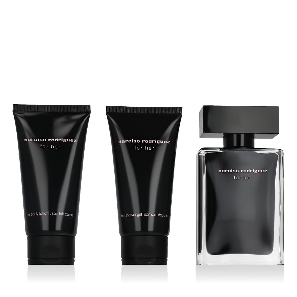Narciso Rodriguez For Her EDT 50 ml + SG 50 ml + BL 50 ml (woman) 1 St.